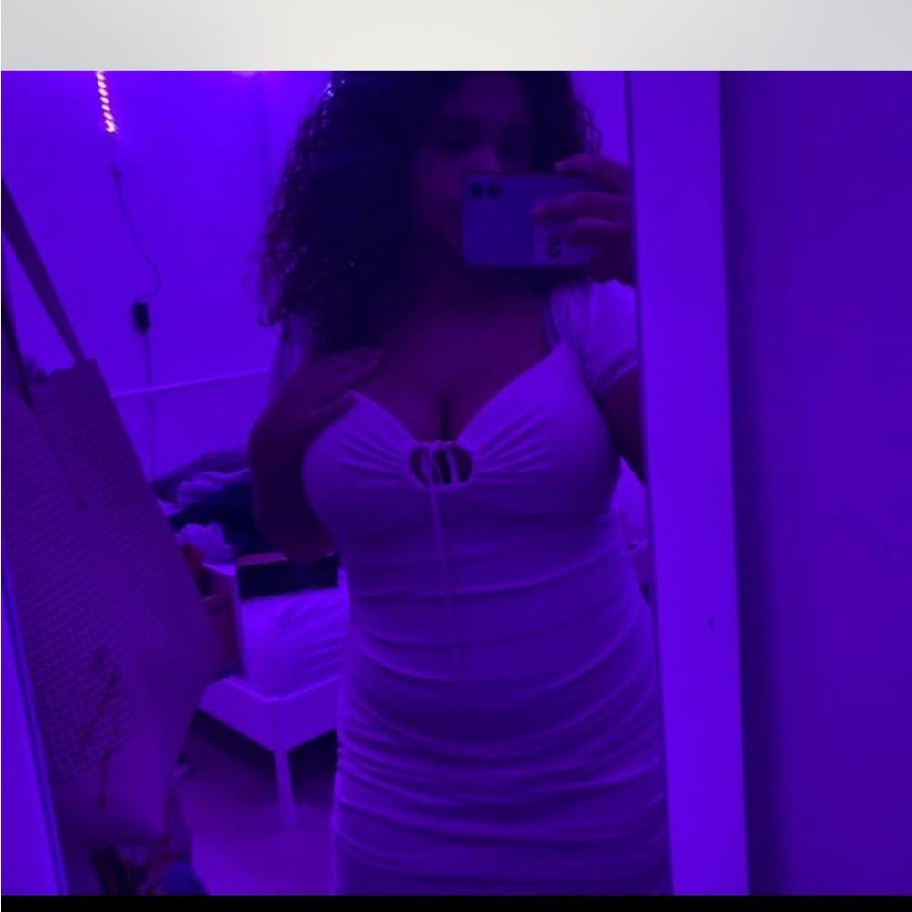 Windsor Cream Ruched Dress